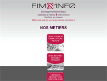 Tablet Screenshot of fimainfo.fr